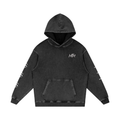 Snow Washed Loose Cotton Hoodie